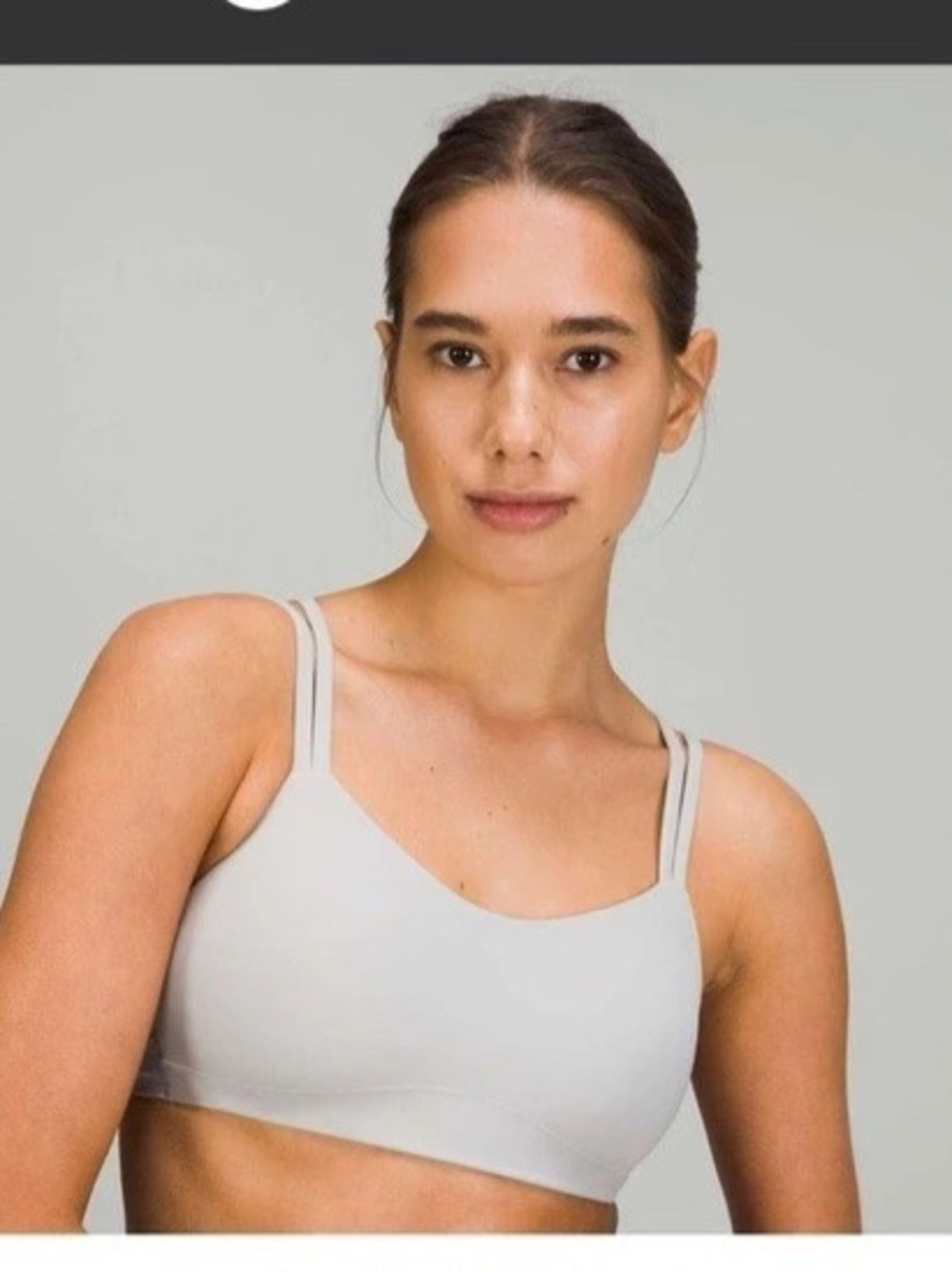 Lululemon Like a Cloud Bra Light Support, B/C Cup- Seal Gray